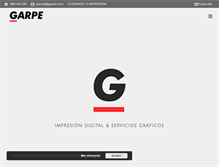 Tablet Screenshot of garpe.com